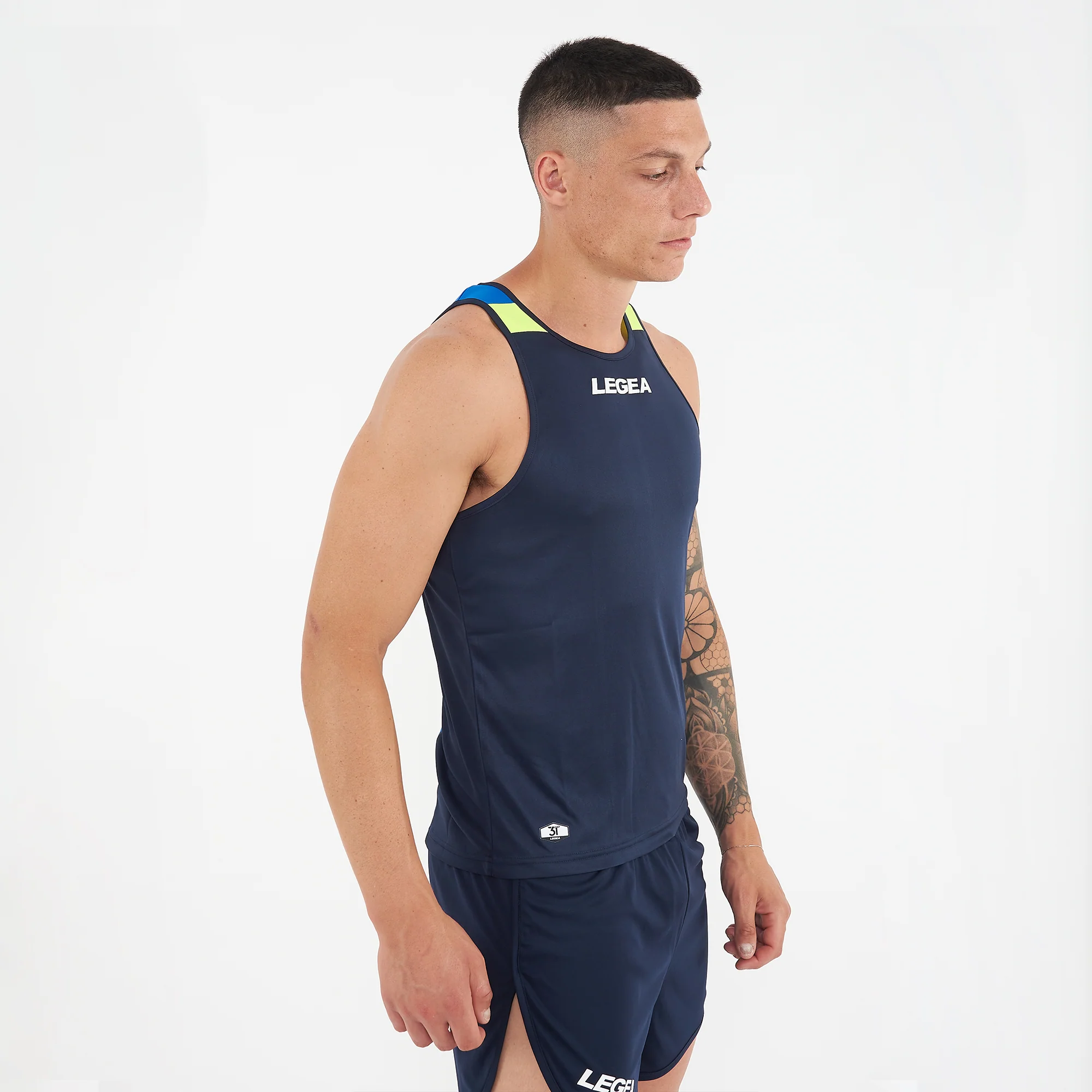 Canotta da atletica in poliestere Tahiti - Image 2