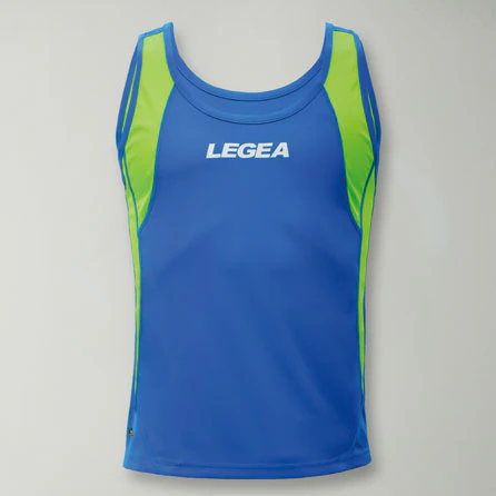 Canotta running traspirante 100% poliestere