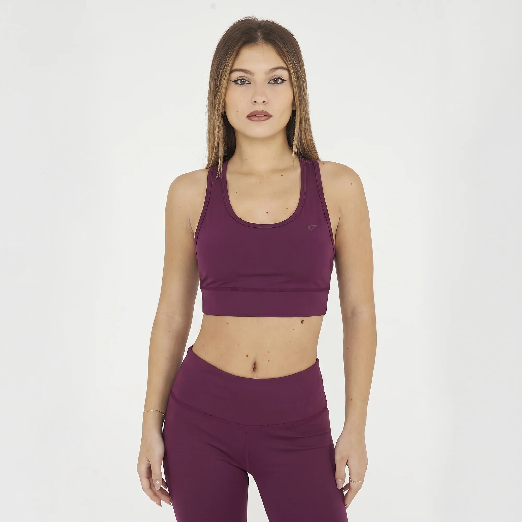 Crop top sportivo per allenamento Febe