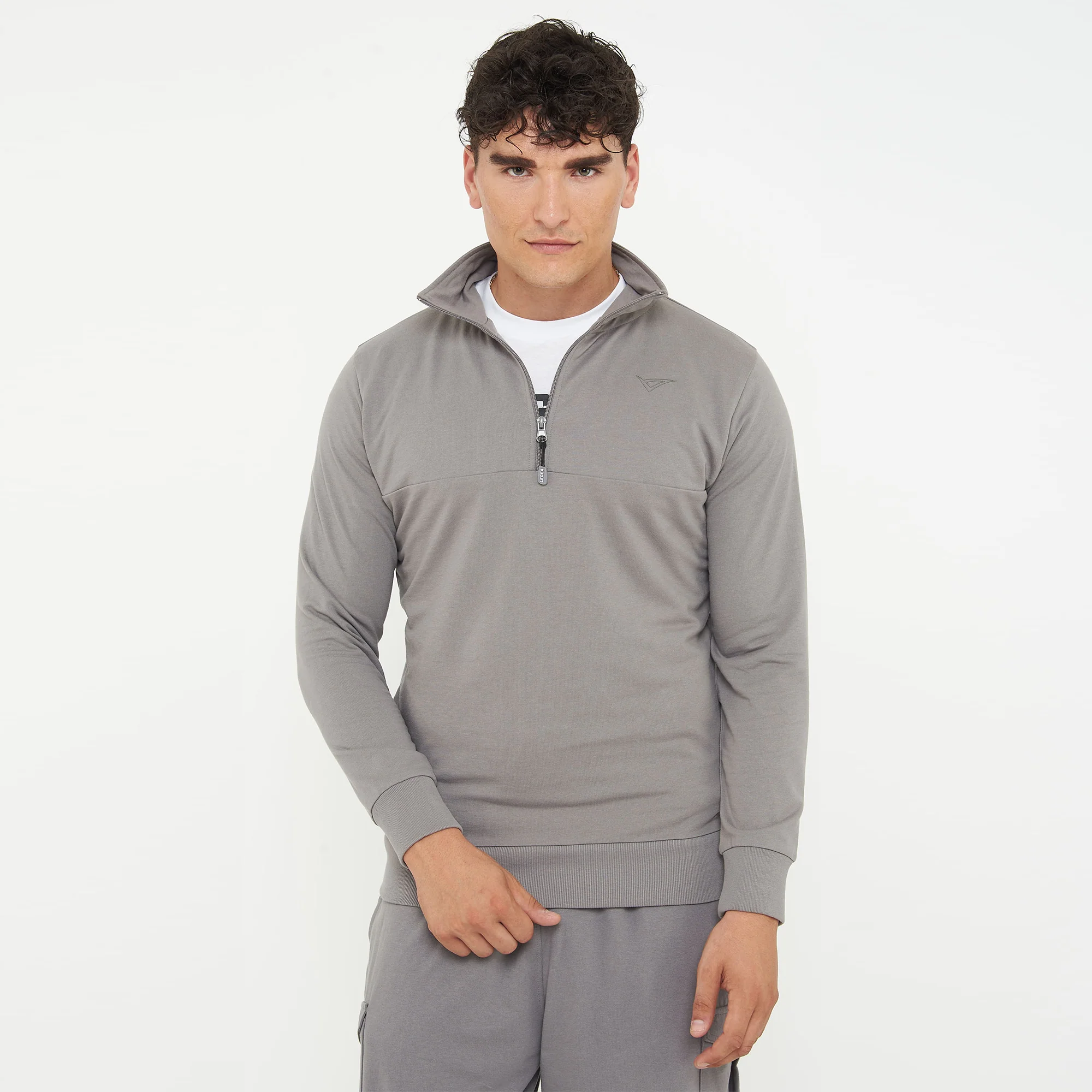Felpa con mezza zip F-Club - Image 9
