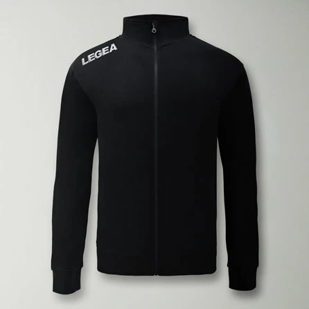 Felpa da training con zip e cappuccio