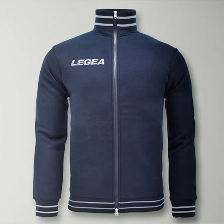 Felpa da training con zip e cappuccio