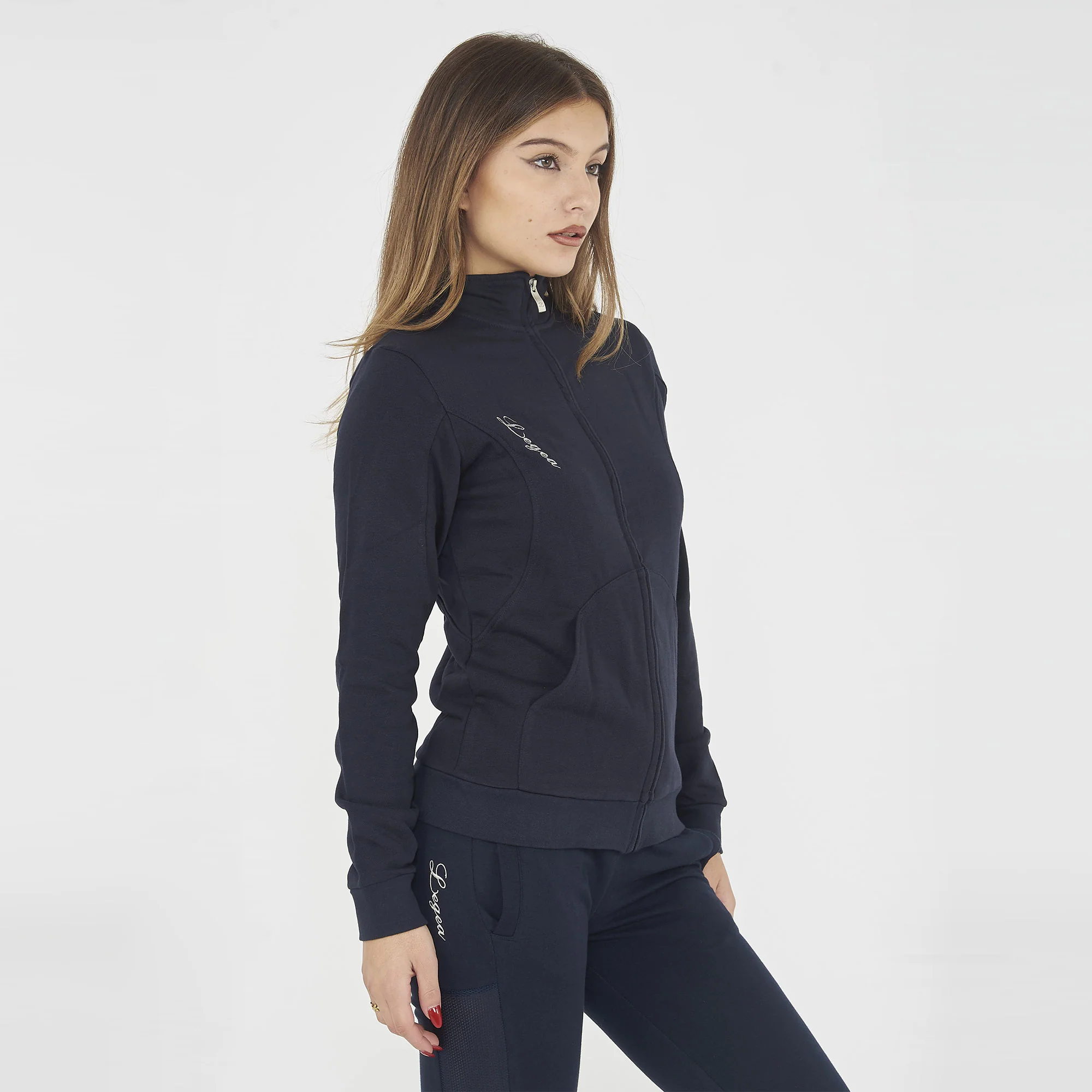 Felpa con zip in cotone Karida - Image 7