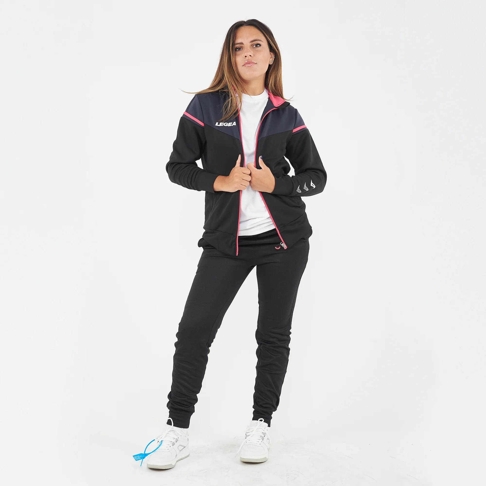 Giacca sportiva in poliestere con zip Sender - Image 6