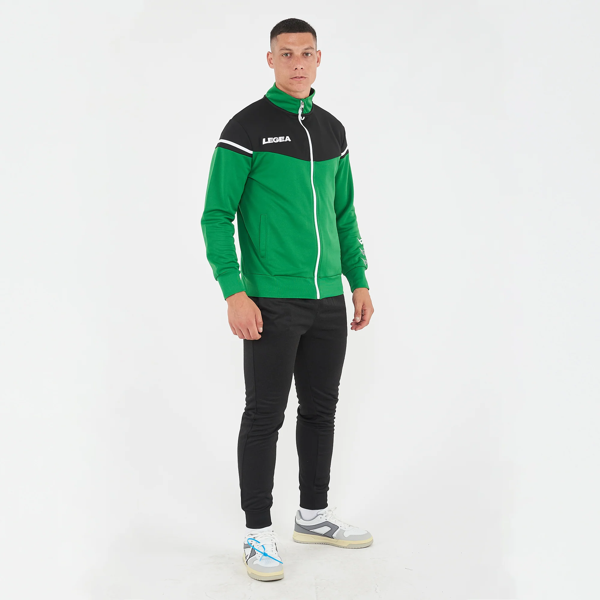 Giacca sportiva in poliestere con zip Sender - Image 7