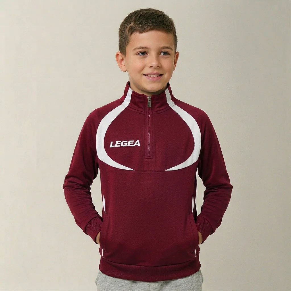 Giacca da allenamento con mezza zip Algeria - taglie piccole