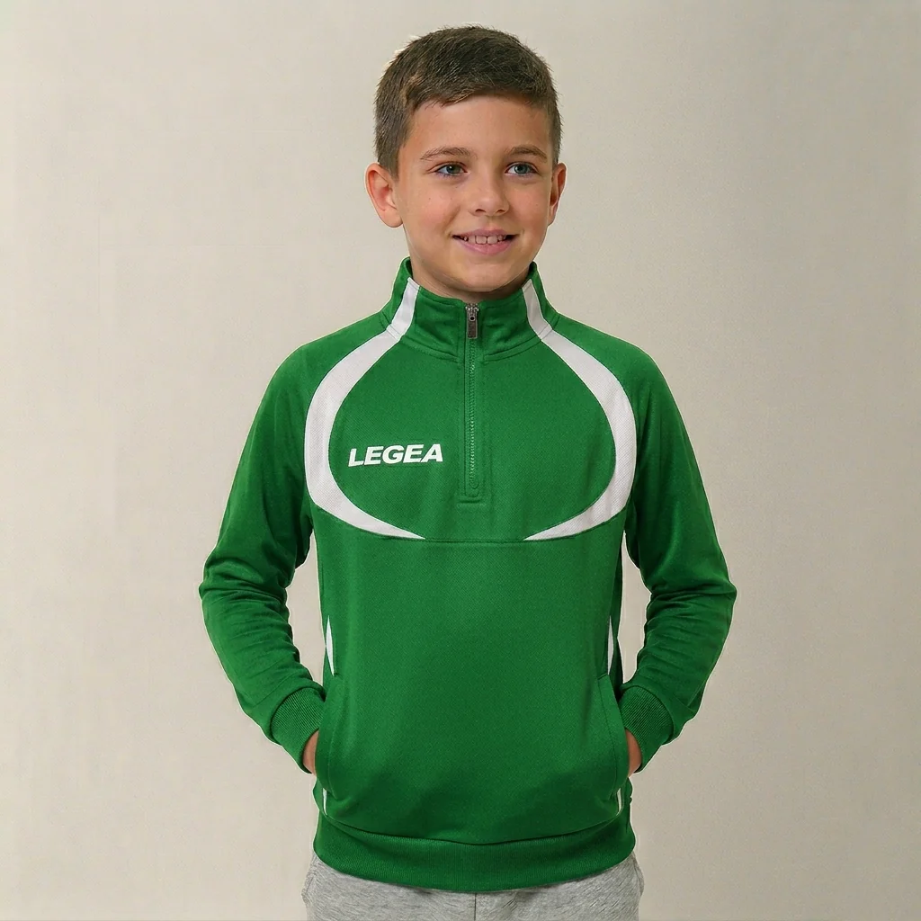 Giacca da allenamento con mezza zip Algeria - taglie piccole