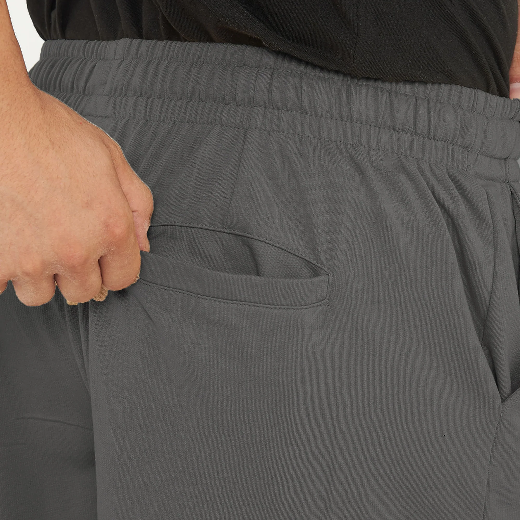 Pantaloncini in french terry F7 - Image 3