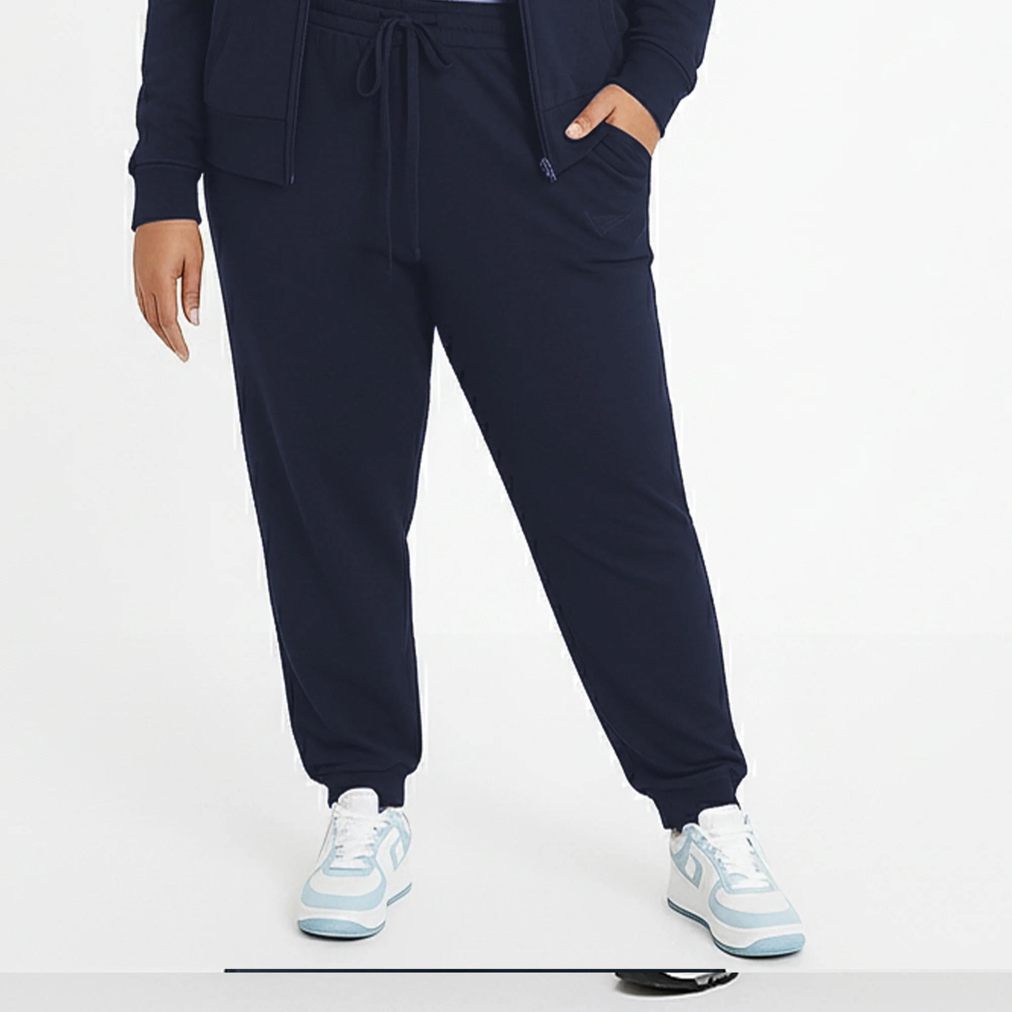 Pantaloni sportivi in cotone Skinny - oversize - Image 7
