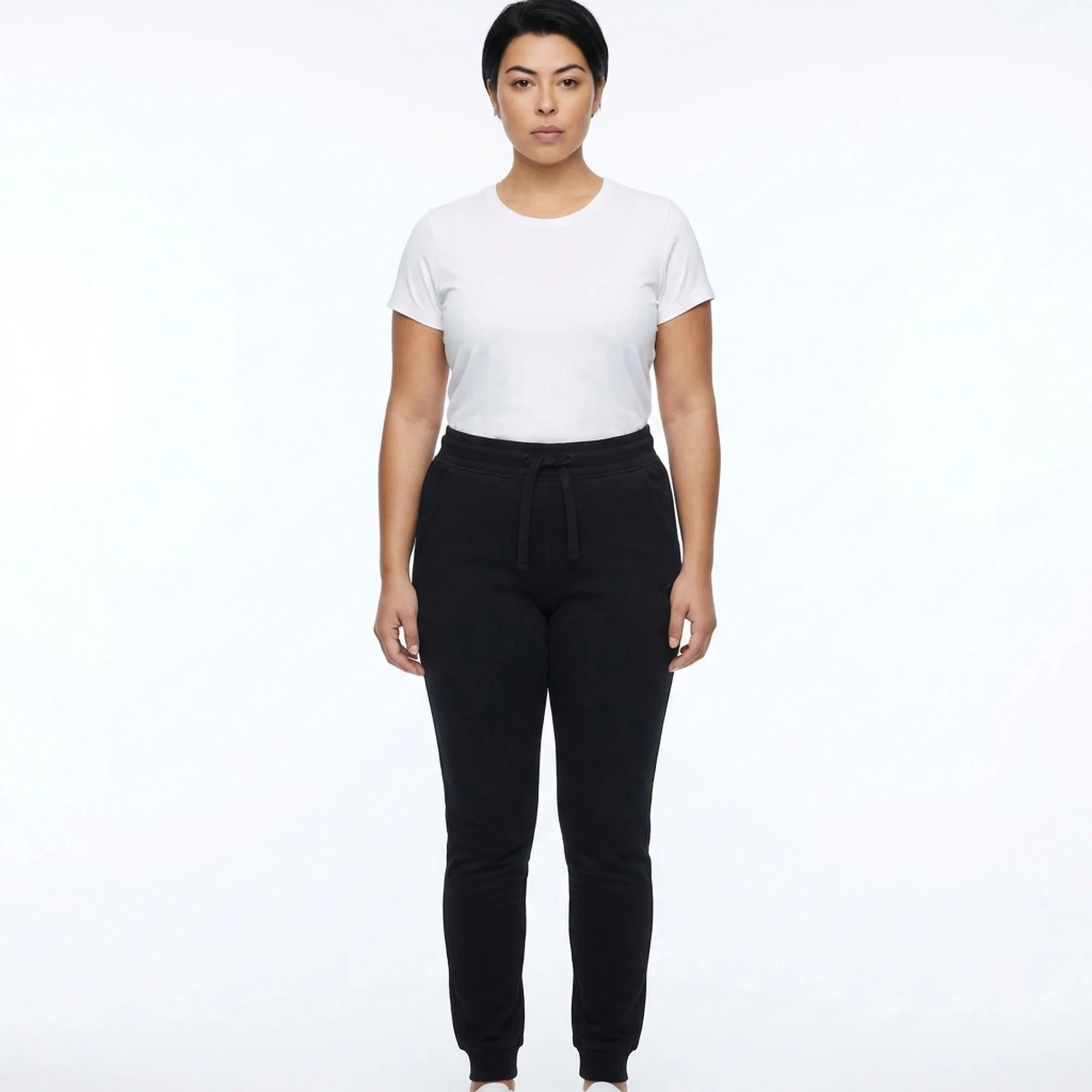 Pantaloni sportivi in cotone Skinny - oversize - Image 4