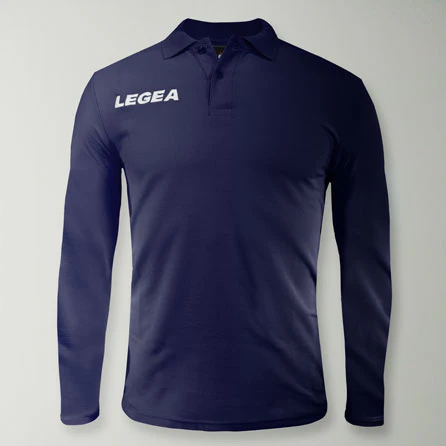 polo uomo manica lunga per running