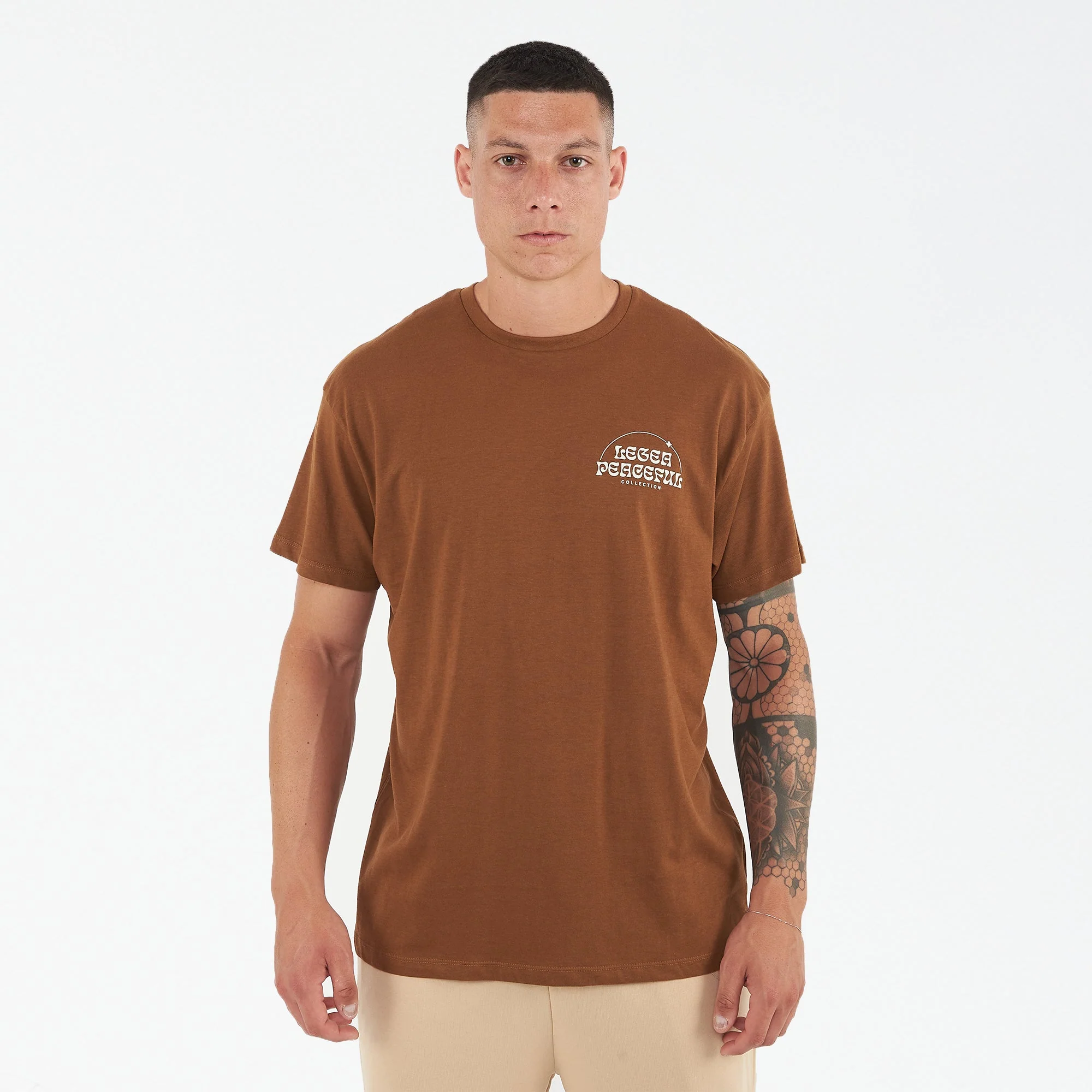 T-shirt in cotone Peaceful - Image 3